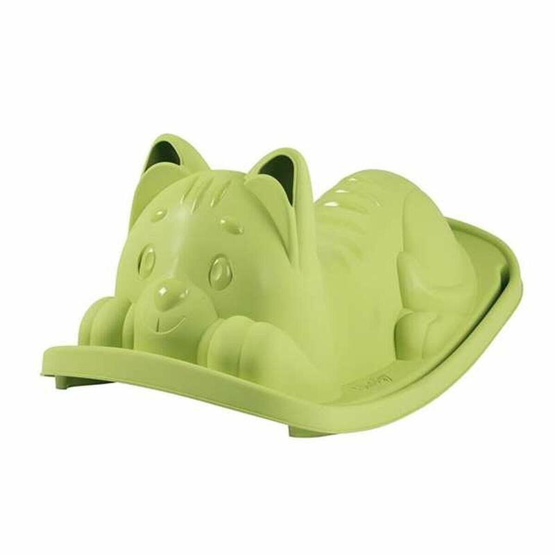 Fotel na biegunach Smoby Cat Kolor Zielony