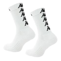 Chaussettes de Sport Blanc/Noir Kappa Eleno