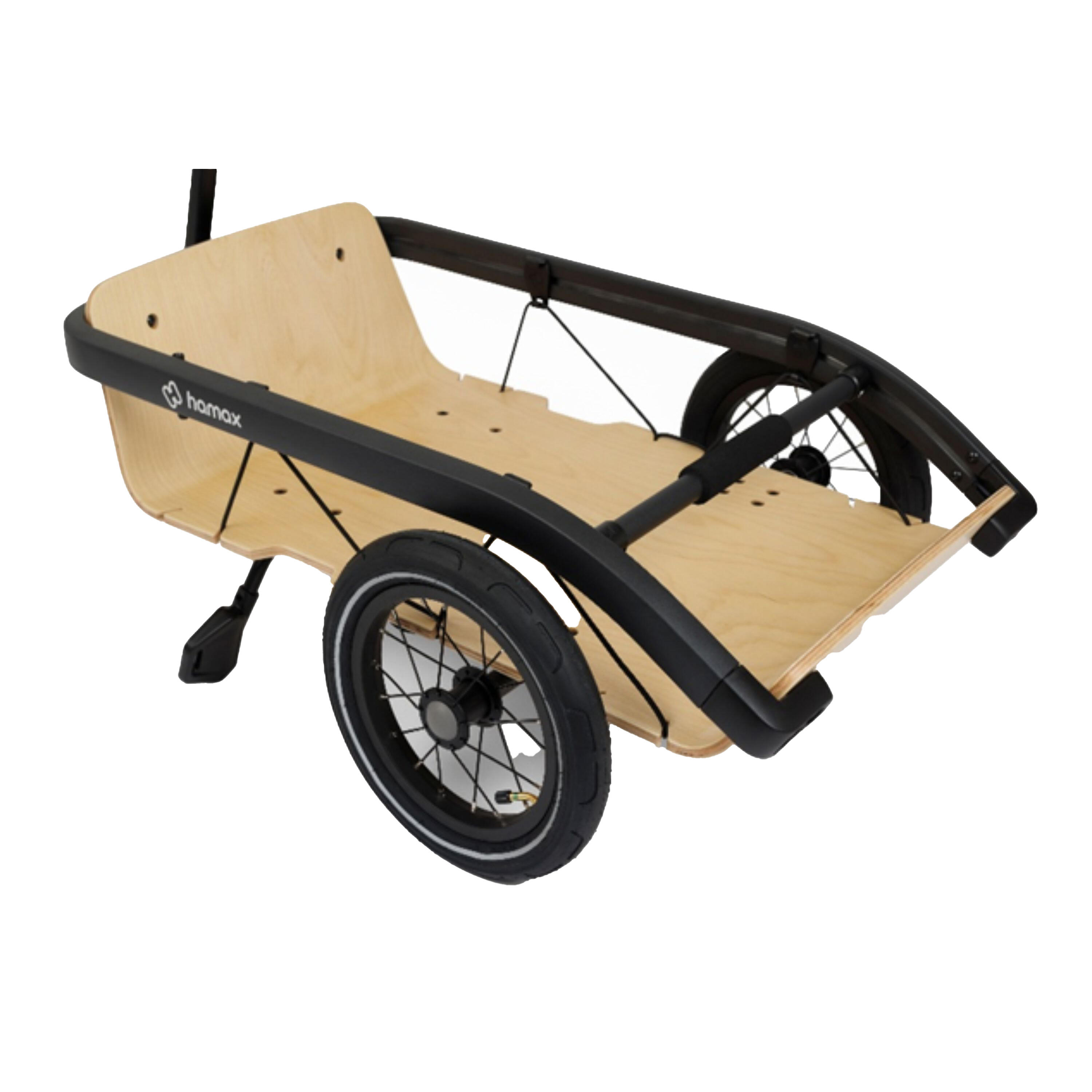 Hamax - Remorque Cargo Vélo Venture + - Remorque À Vélo - Marron|noir - No Size - Decathlon