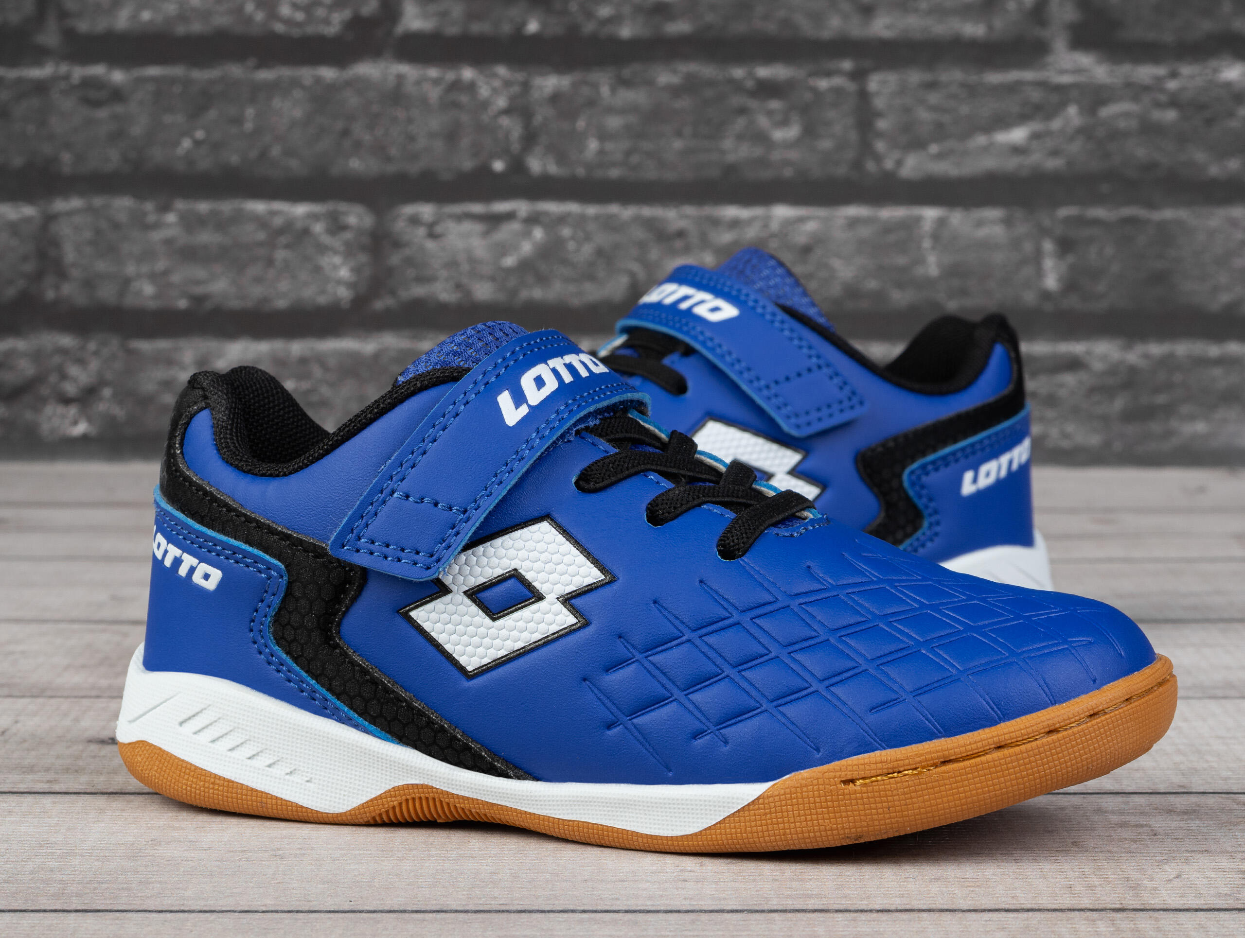 Lotto Dasher Chaussures Enfant - Bleu 2/6