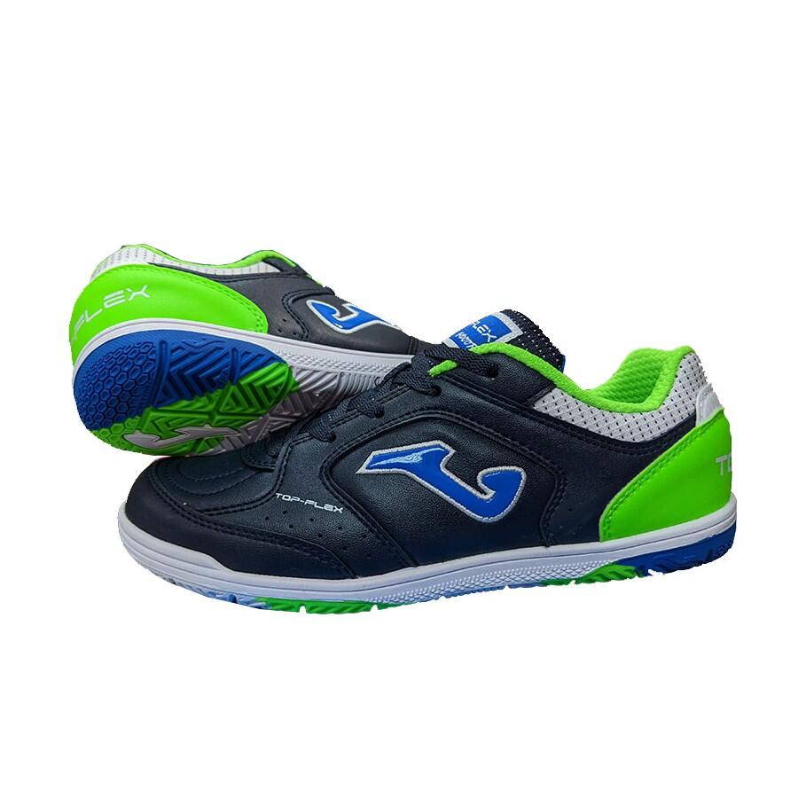 Zapatillas Futbol sala Niño Joma TOP FLEX JR Azul 4/5