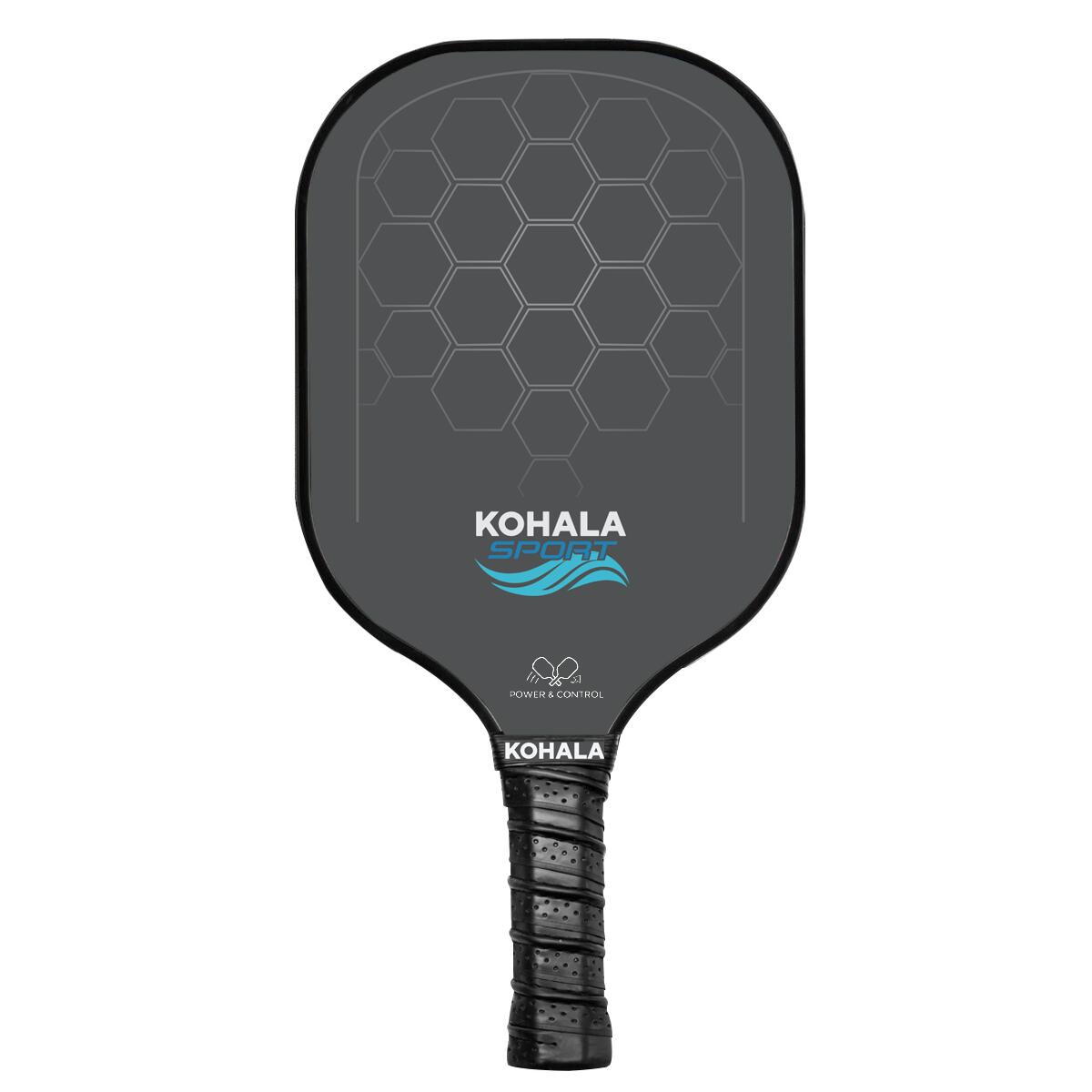 Devessport Set 2 Raquetas Pickleball de Fibra de Carbono + Bolas Kohala 2/2