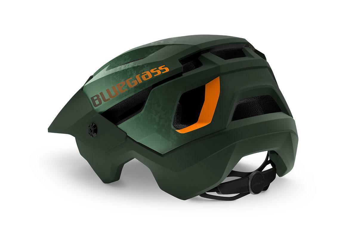 Casque VTT Bluegrass Rogue polycarbonate vert/orange 4/4