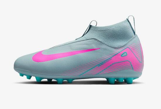 Scarpe calcio ragazzo nike jr superfly 10 academy - grigio