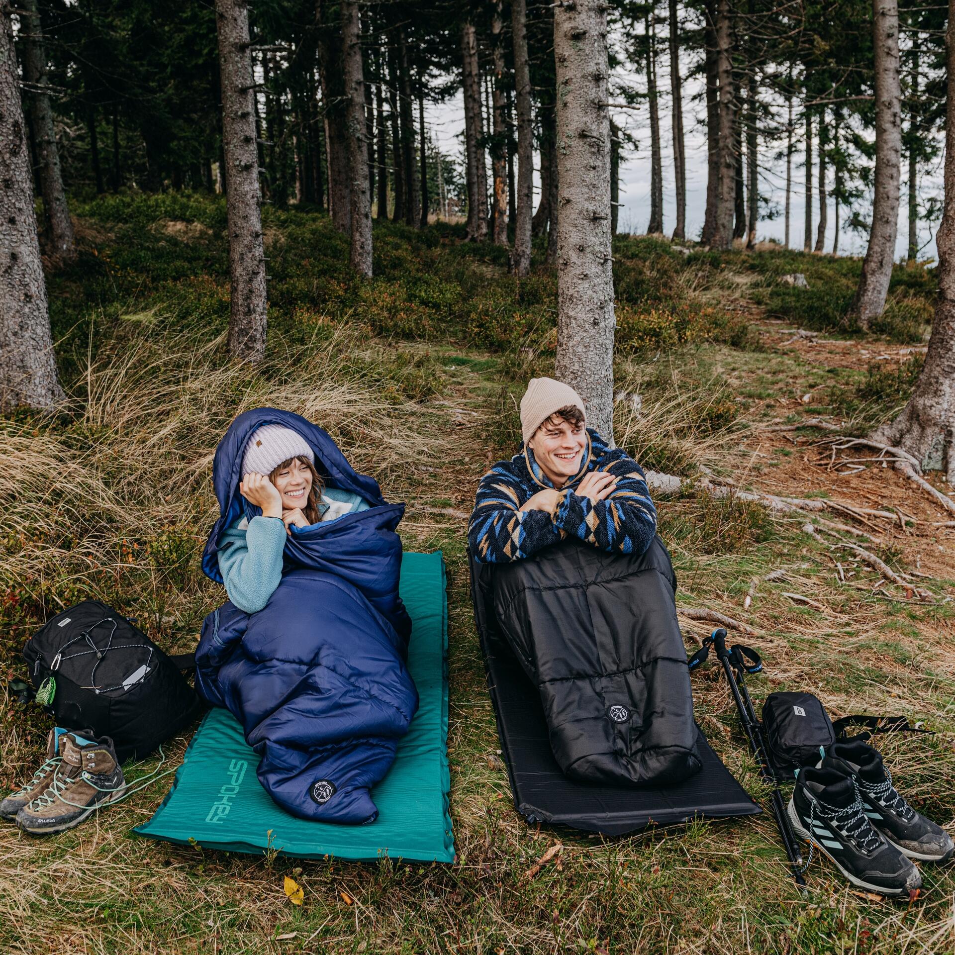 Śpiwór wiosenno-letni typu mumia Spokey Cozy 2/7