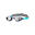 Arena Zwembril Air-Speed Mirror Blauw / Mint