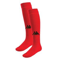 Chaussettes de Foot Rouge/Noir Kappa Penao