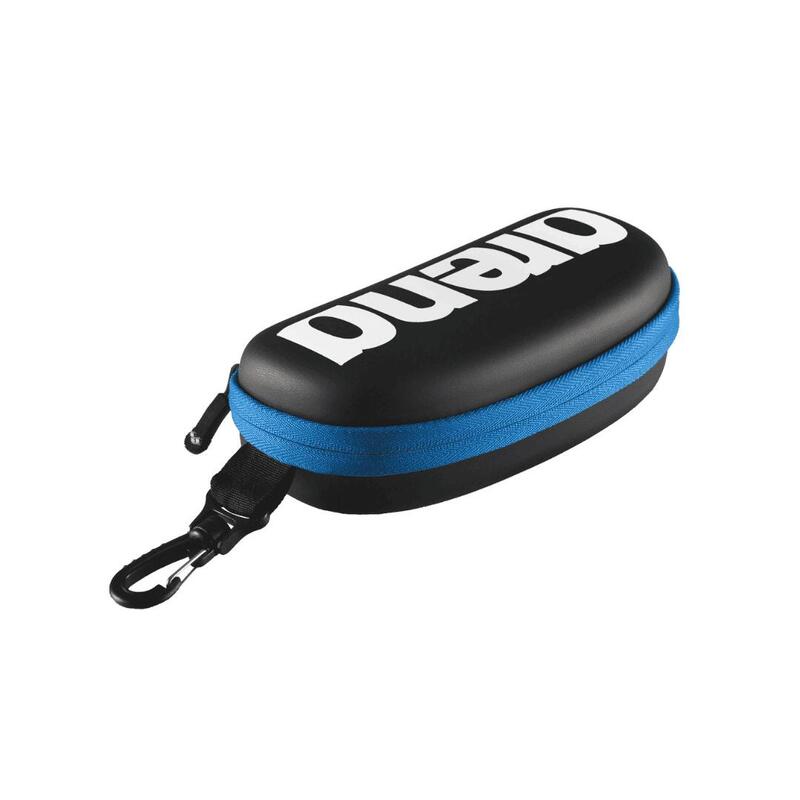 Etui na okulary Arena goggle case czarno-niebieskie