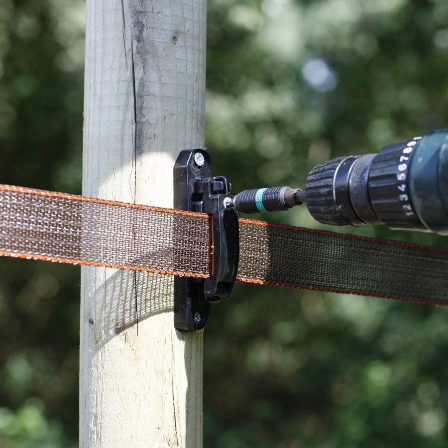 Isolatori per recinzione elettrica nastro turbostar Gallagher (x20) 4/5