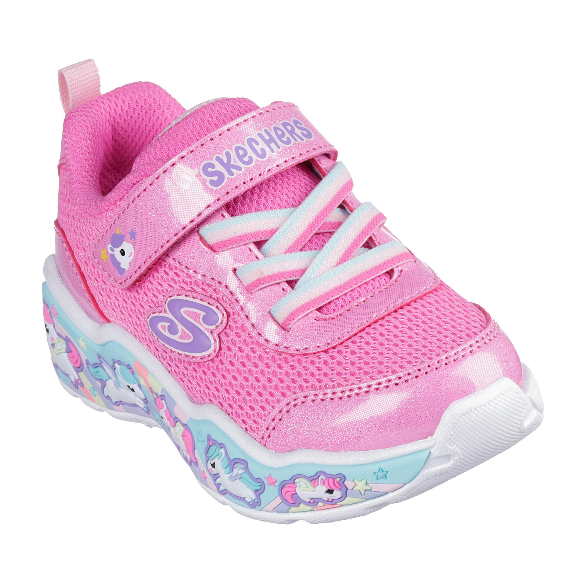 Baskets Skechers modèle 303158N-PKMT pour filles 6/6