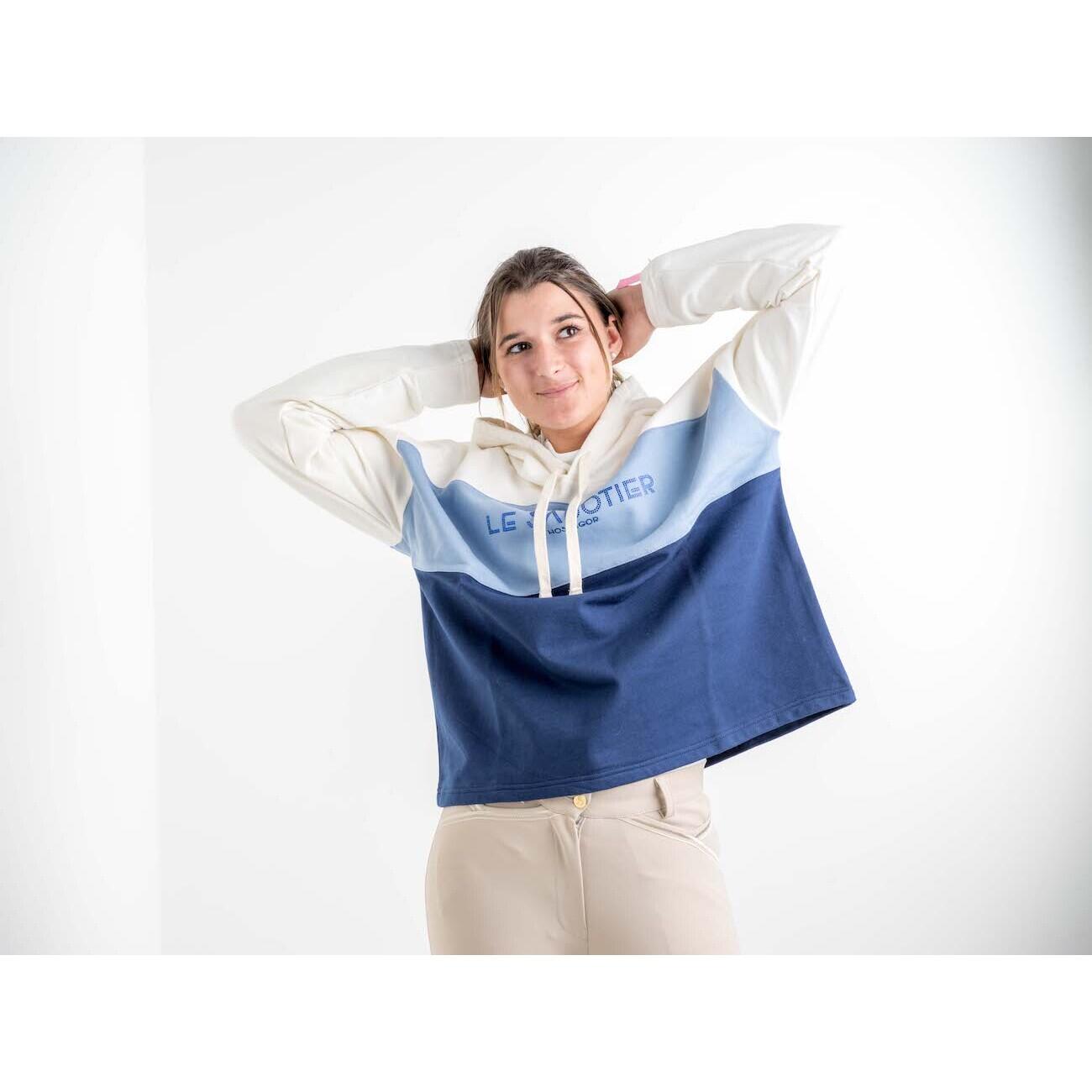 Damen-Hoodie Reiten Le Sabotier Edgard 2/4