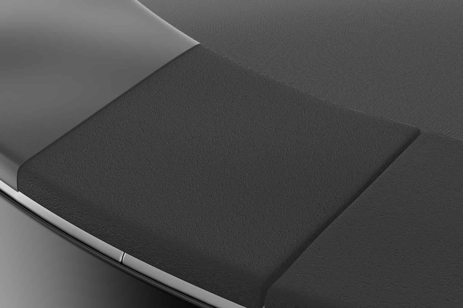 Trampoline rectangulaire plat au sol Akrobat Primus anthracite 335 x 244 cm 4/5
