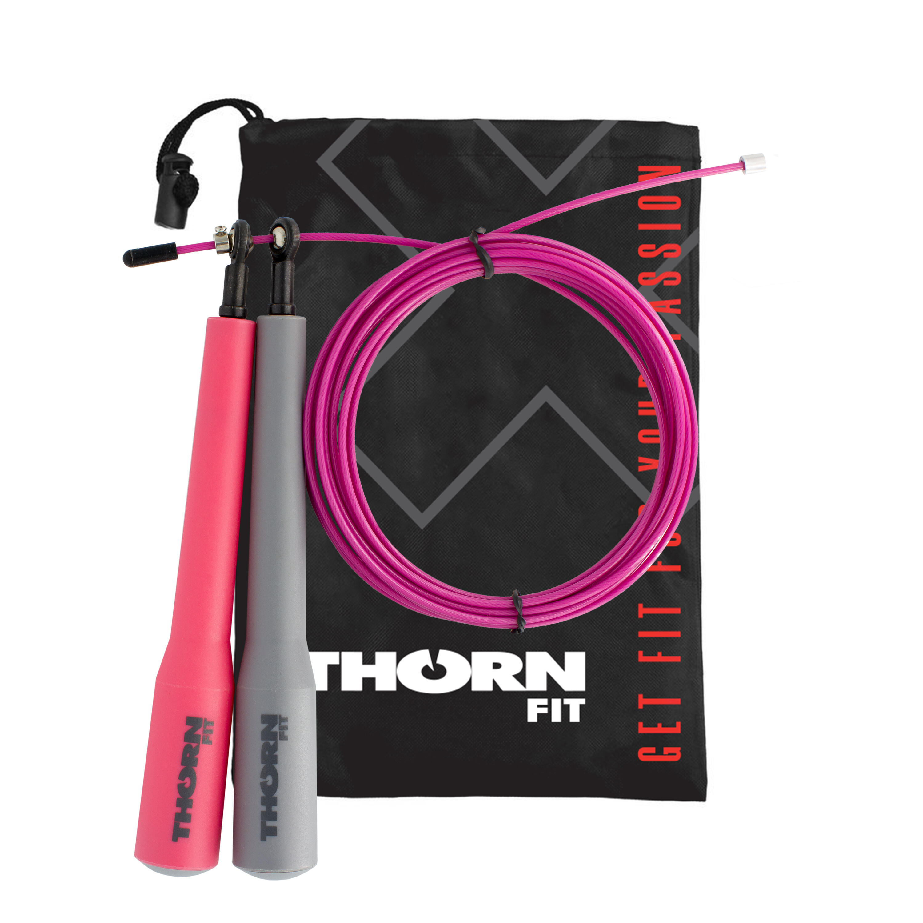 Skakanka damska z łożyskami THORN FIT Speed Rope Lady 2/5