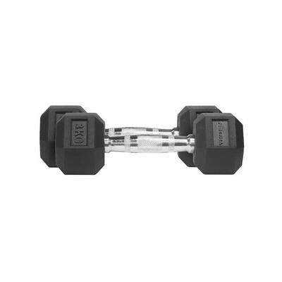 Hexagon-Hanteln 2x3 kg HEX THORN FIT