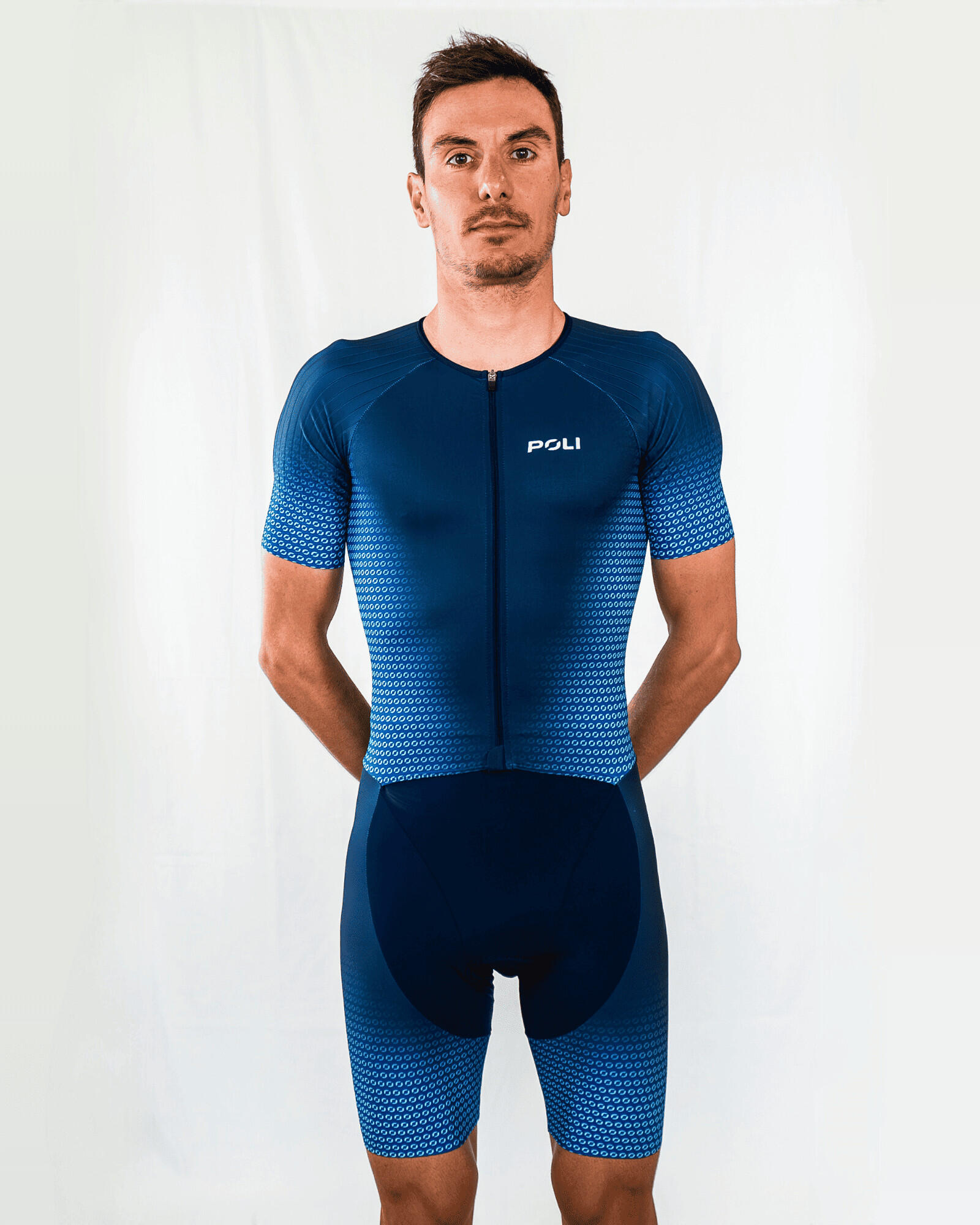 Premium triatlonpak met korte mouwen heren – DEEPRA 2/7