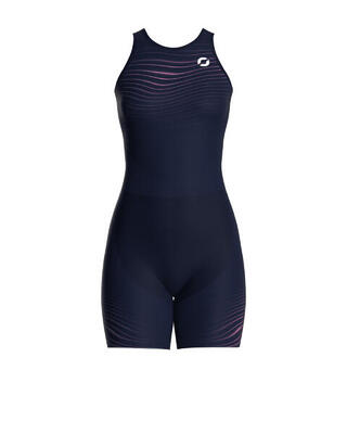 Premium Triathlon-Einteiler ärmellos Damen – PULSAR
