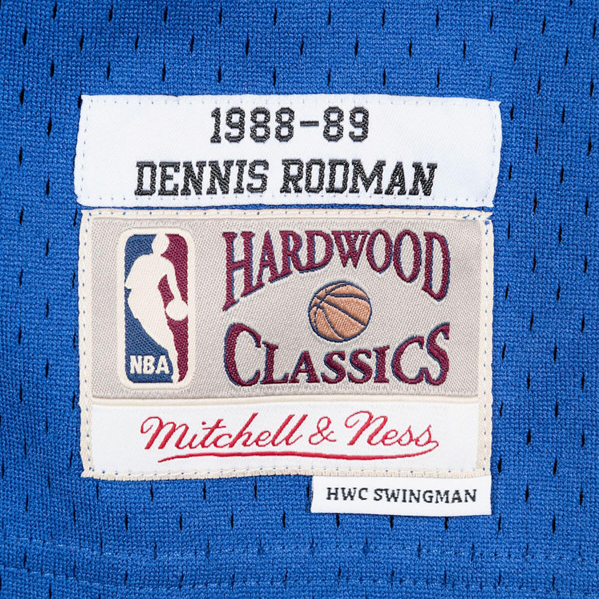 Mitchell & Ness Swingman Jersey Detroit Pistons Dennis Rodman 1988/89 3/3