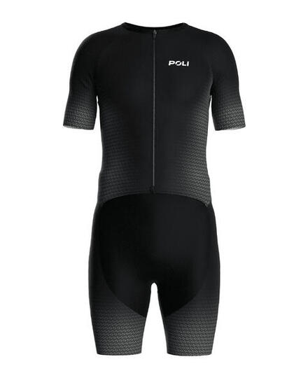 Premium Triathlon-Einteiler kurzärmelig Herren – DEEPRA