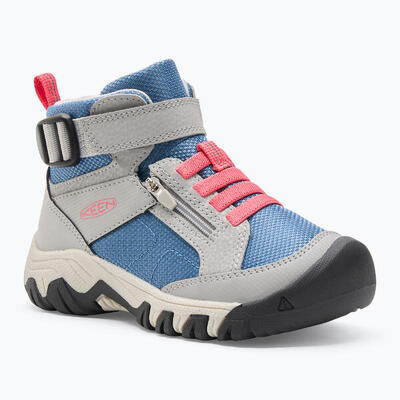 Kindertrekkingschoenen keen targhee boundless alloy/rouge
