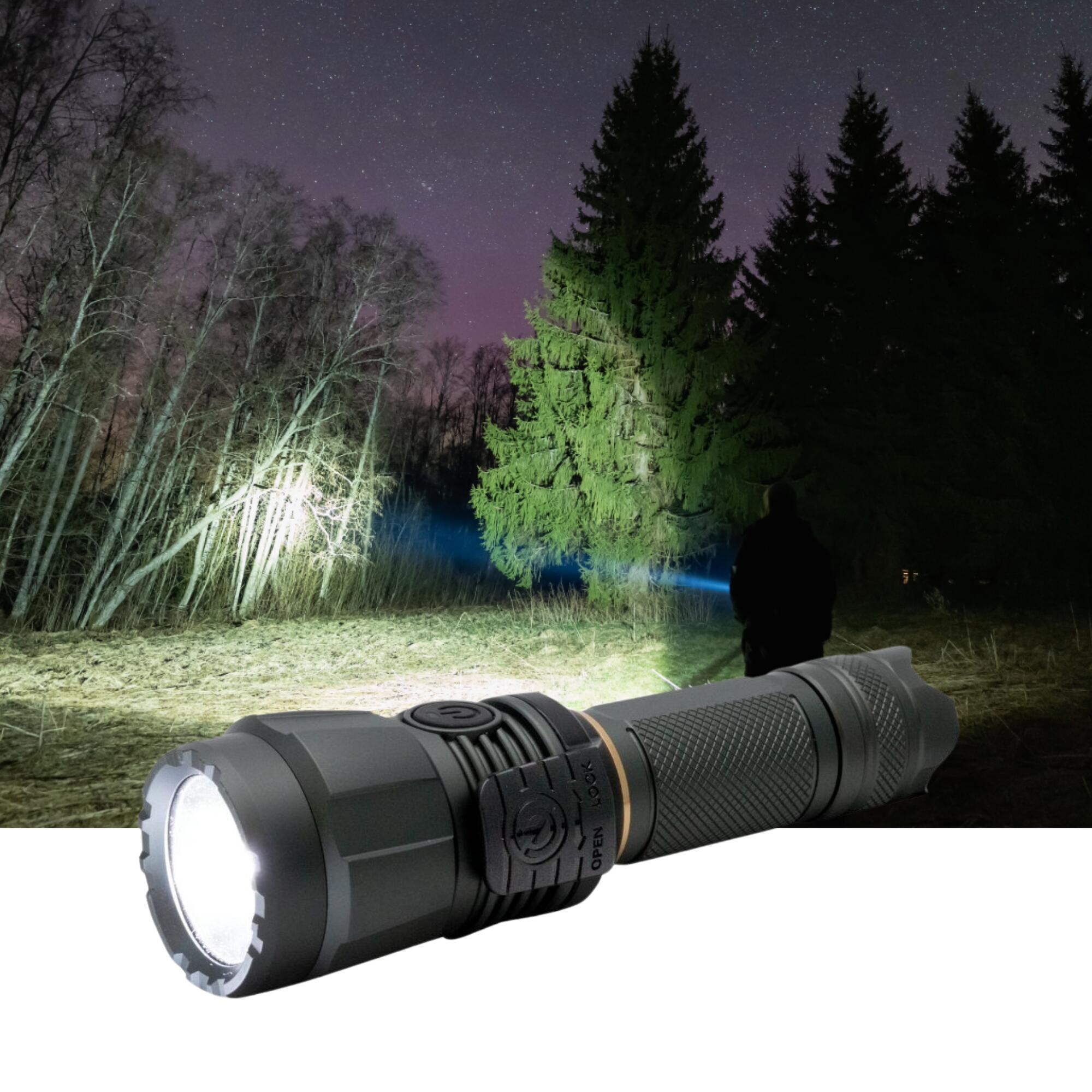 NIGHTSEARCHER Mini Magnum High Powered, Compact, Professional Expedition LED Torch