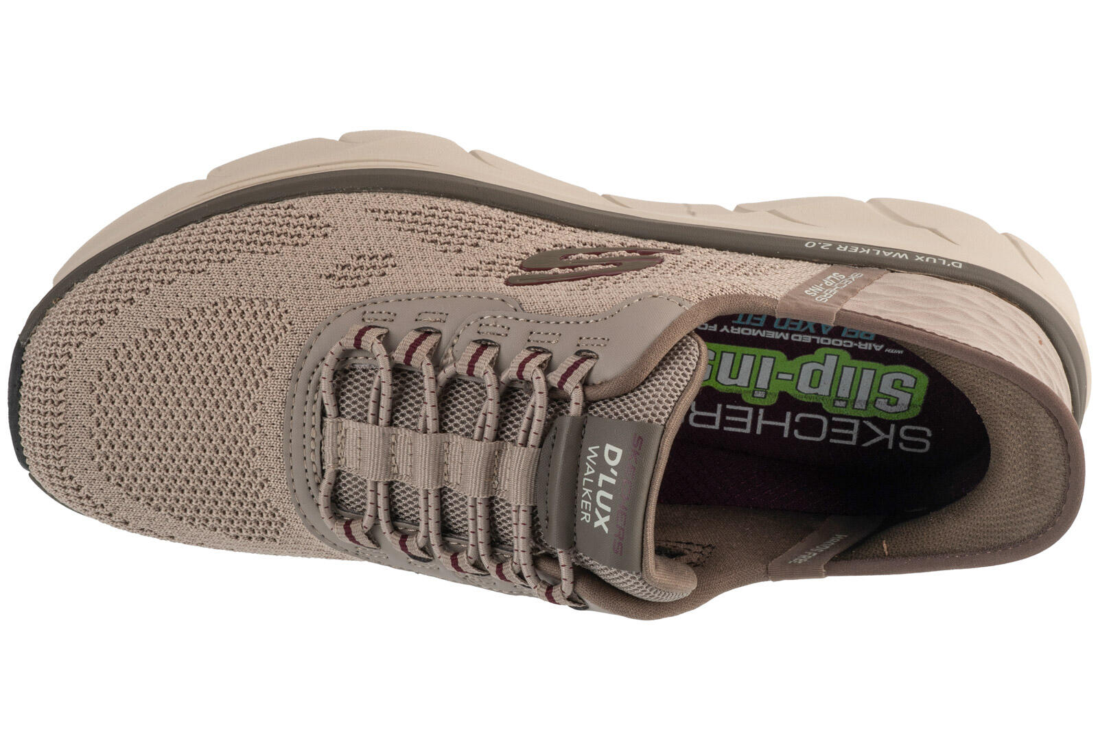 Buty sportowe Sneakersy męskie,  Slip-ins: D'Lux Walker 2.0 - Rezinate 3/4