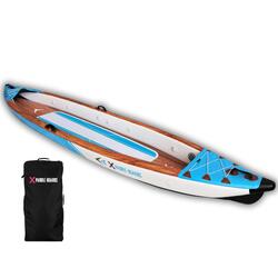 Canoë Kayak Gonflable 2 places dropstitch 470 x 80 x 42 cm K-BLUE