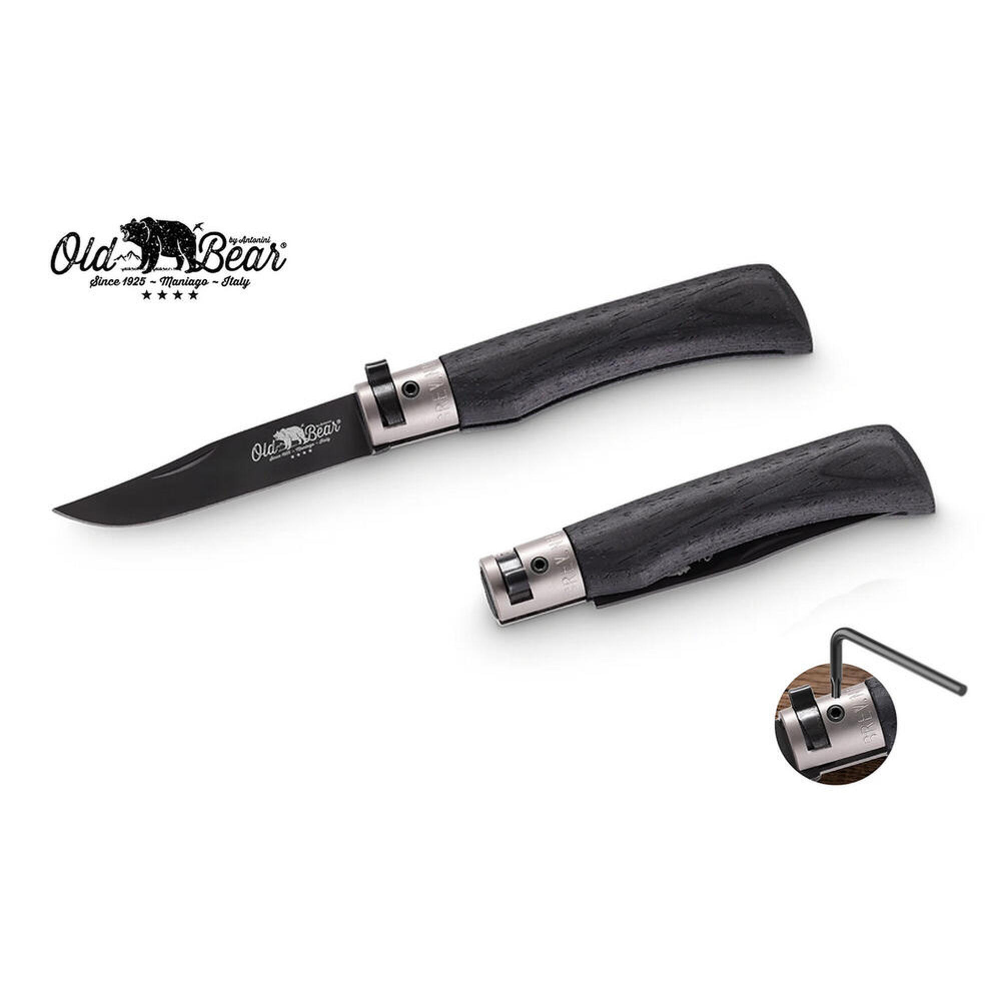 Nóż składany Antonini KNF Lamin Black M Stainless