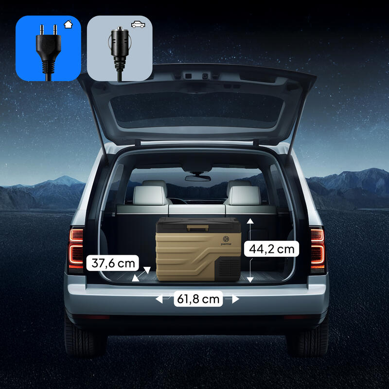 Glaciere électrique de camping Peme Quest 40 12/230v chaud/froid