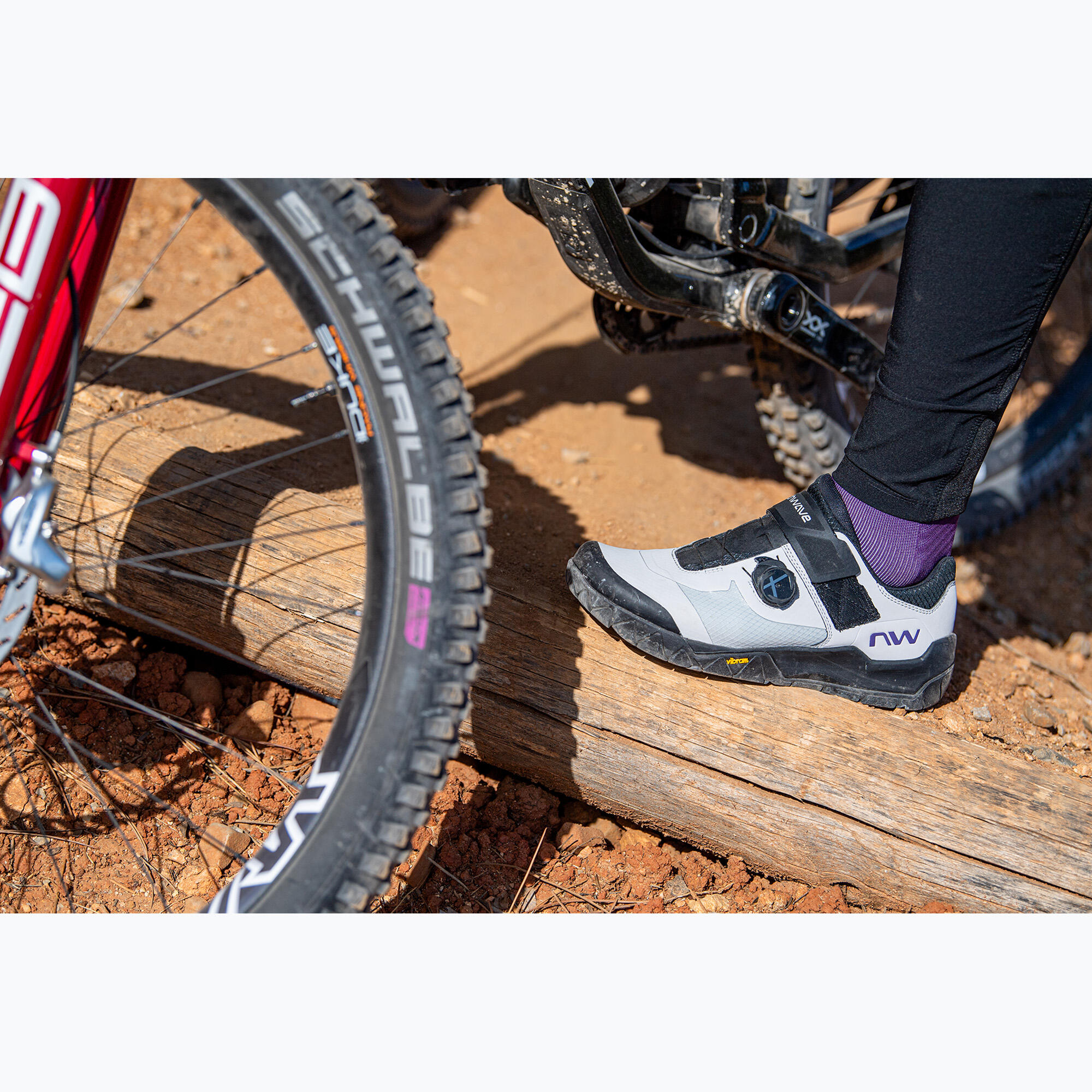 Northwave Overland Plus MTB-Schuhe Grau/Violett 7/7