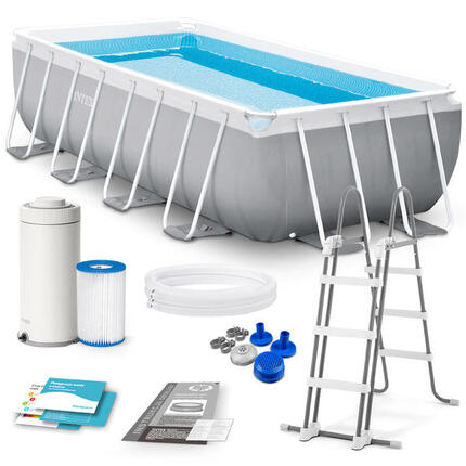 Basen Intex 26790 Prism Frame 400x200x122 cm z pompą