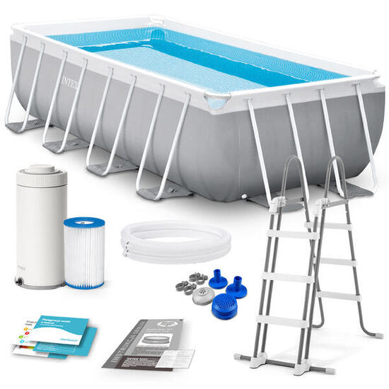 Basen Intex 26790 Prism Frame 400x200x122 cm z pompą