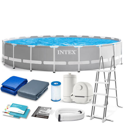 Piscina desmontable Intex gama Prisma Frame 610x132 cm con depuradora