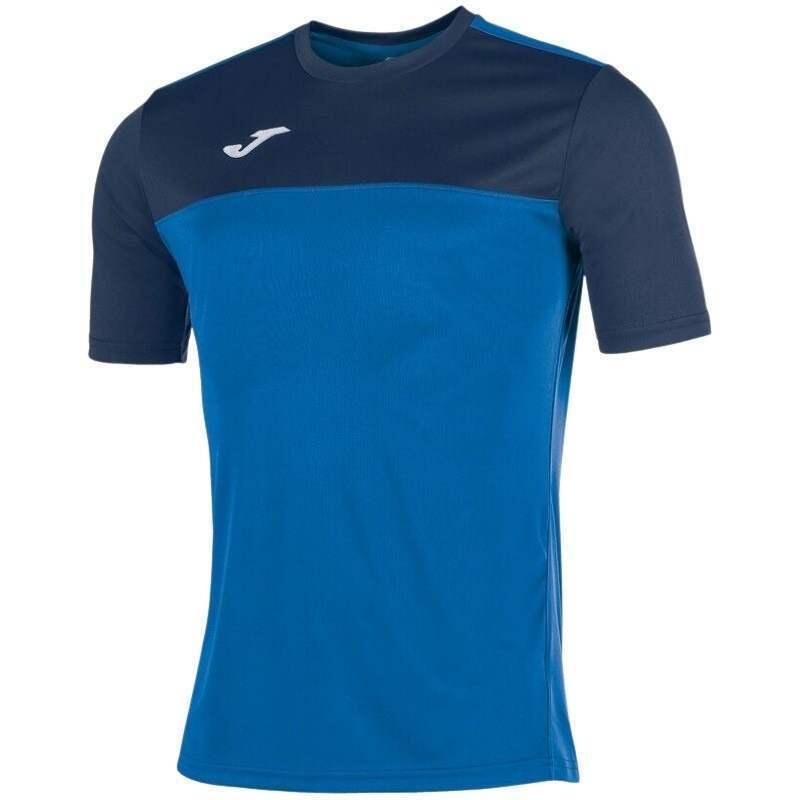 T-Shirt Manga Curta Futebol Homem Joma Winner Azul Royal 5/7