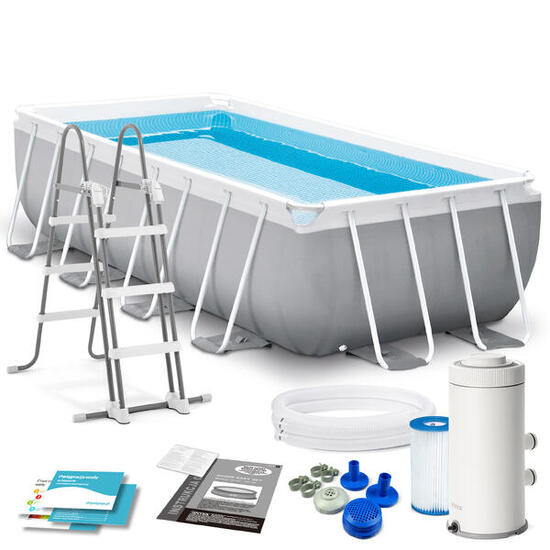 PISCINE INTEX PRISM FRAME RECTANGULAIRE 4.00 X 2.00 X 1.00 M