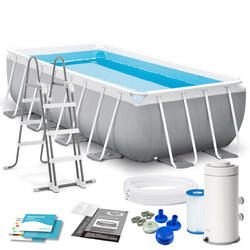 PISCINE INTEX PRISM FRAME RECTANGULAIRE 4.00 X 2.00 X 1.00 M