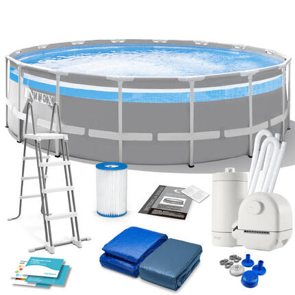 PISCINE CLEAR WINDOW 4,88 X 1,22 M INTEX