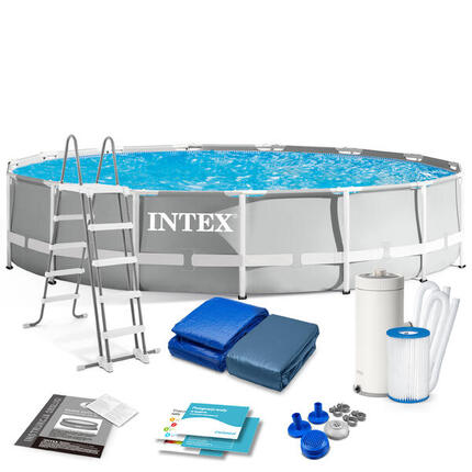 Basen stelażowy do ogrodu Intex 457 x 107 cm