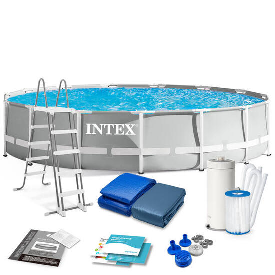 Basen stelażowy do ogrodu Intex 457 x 107 cm