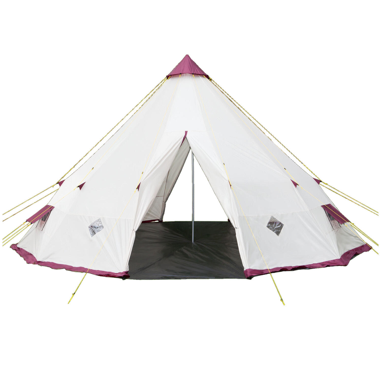 SKANDIKA Tenda da campeggio Indiana - Tipii Kota 550 - Outdoor - 12 persone - zanzariera