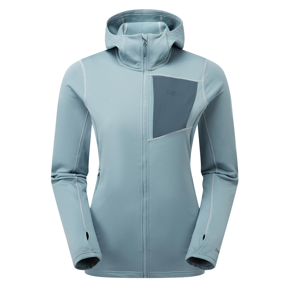 Bluza polarowa damska Rab Women's Superflux Hoody z kapturem