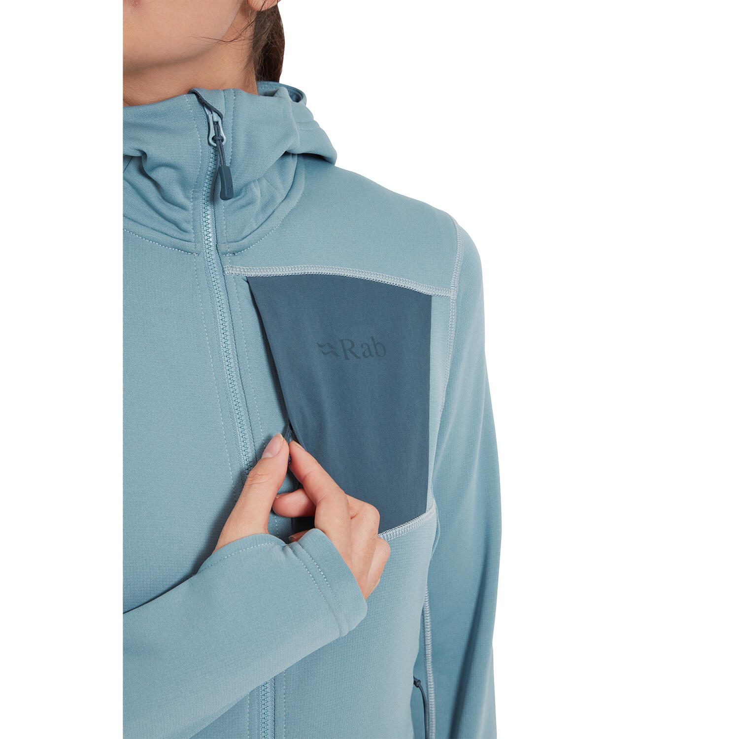 Casaco feminino Rab Superflux Hoody 6/7