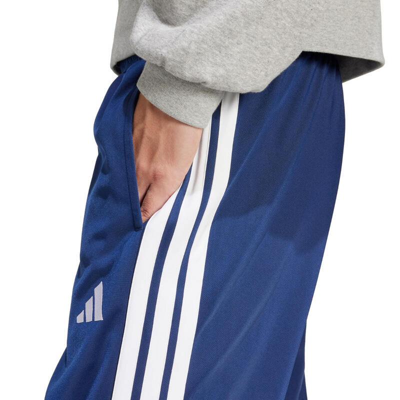adidas Pantaloni 3-Stripes Tricot tapered, poliester reciclat