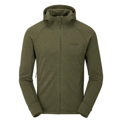 Bluza polarowa męska nexus hoody zielona
