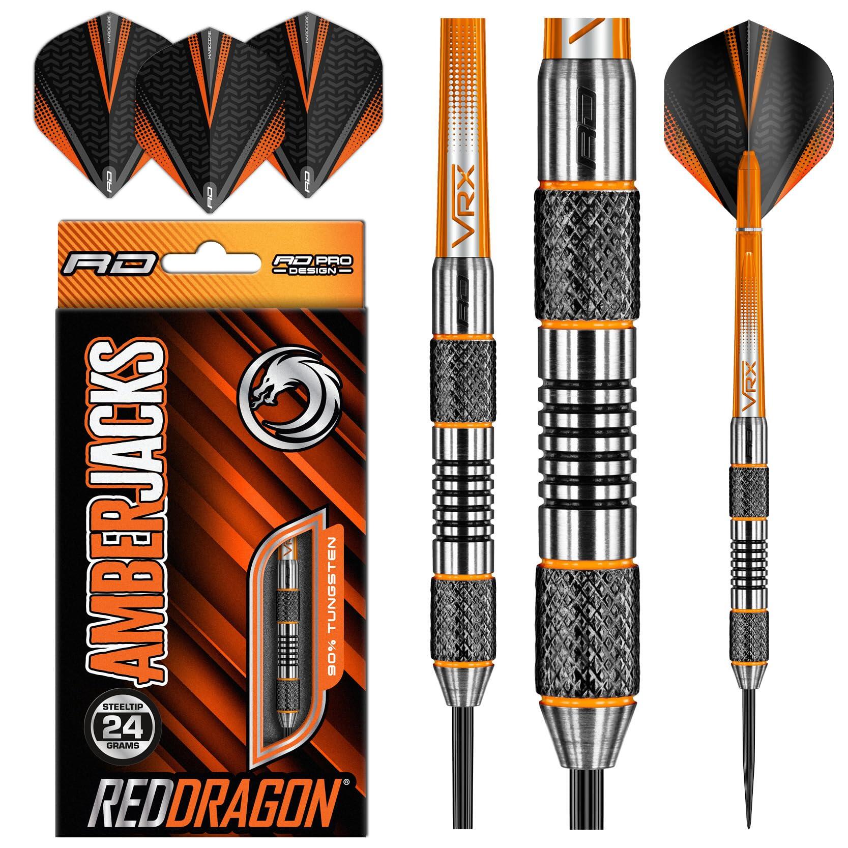 Set de fléchettes Red Dragon Amberjack 5 Tungstène 1/6