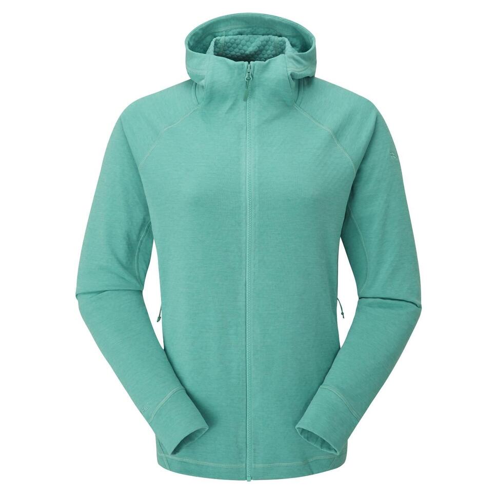 Bluza z kapturem damska Rab Nexus Hoody rozpinana