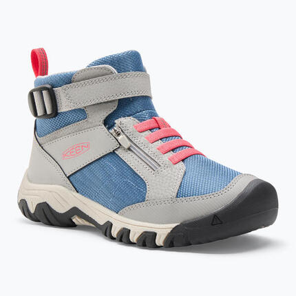 Chaussures de randonnée junior KEEN Targhee Boundless alliage/rouge