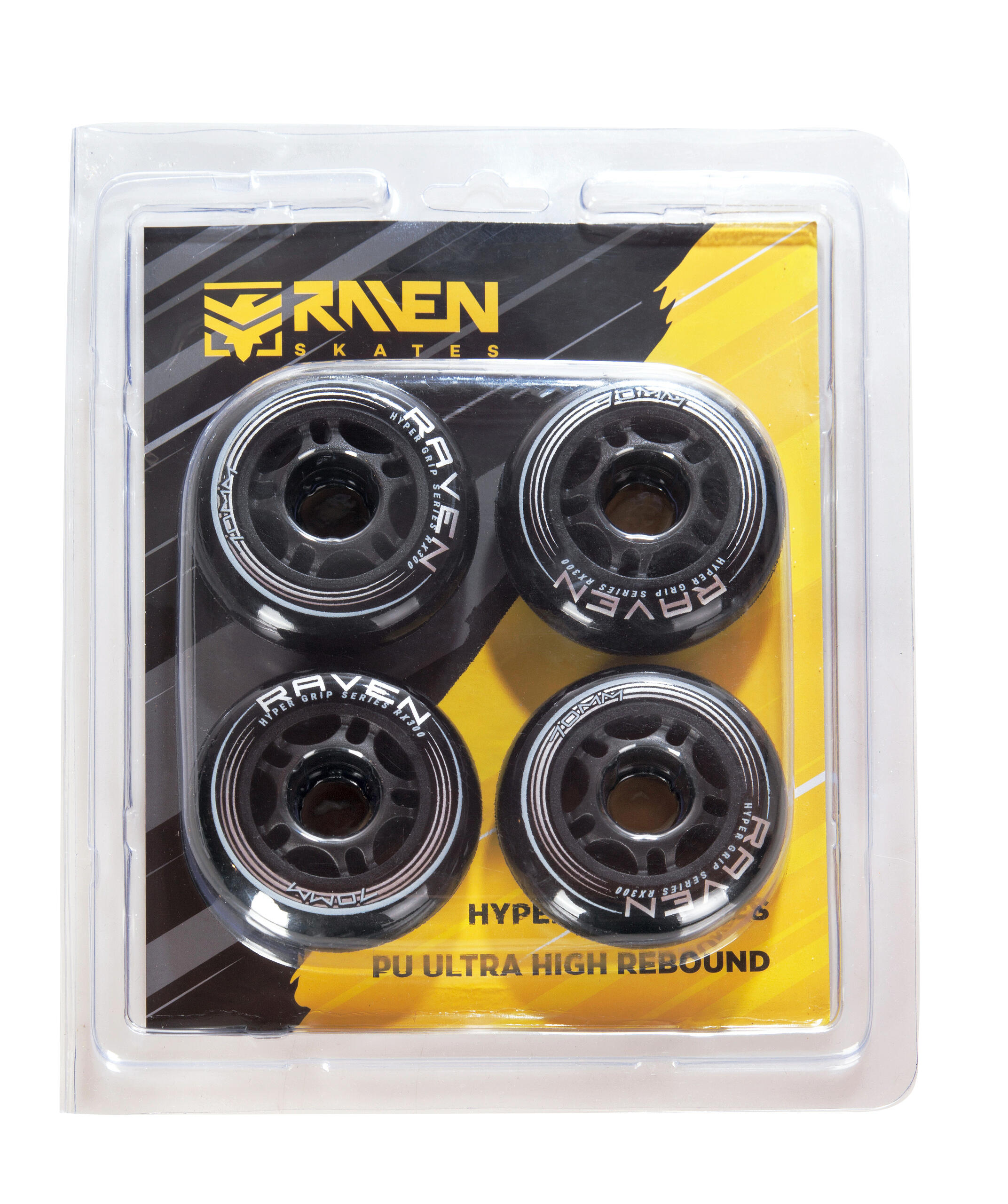 Kółka do rolek RAVEN 82A PU 80mm Komplet 4 sztuk 3/3