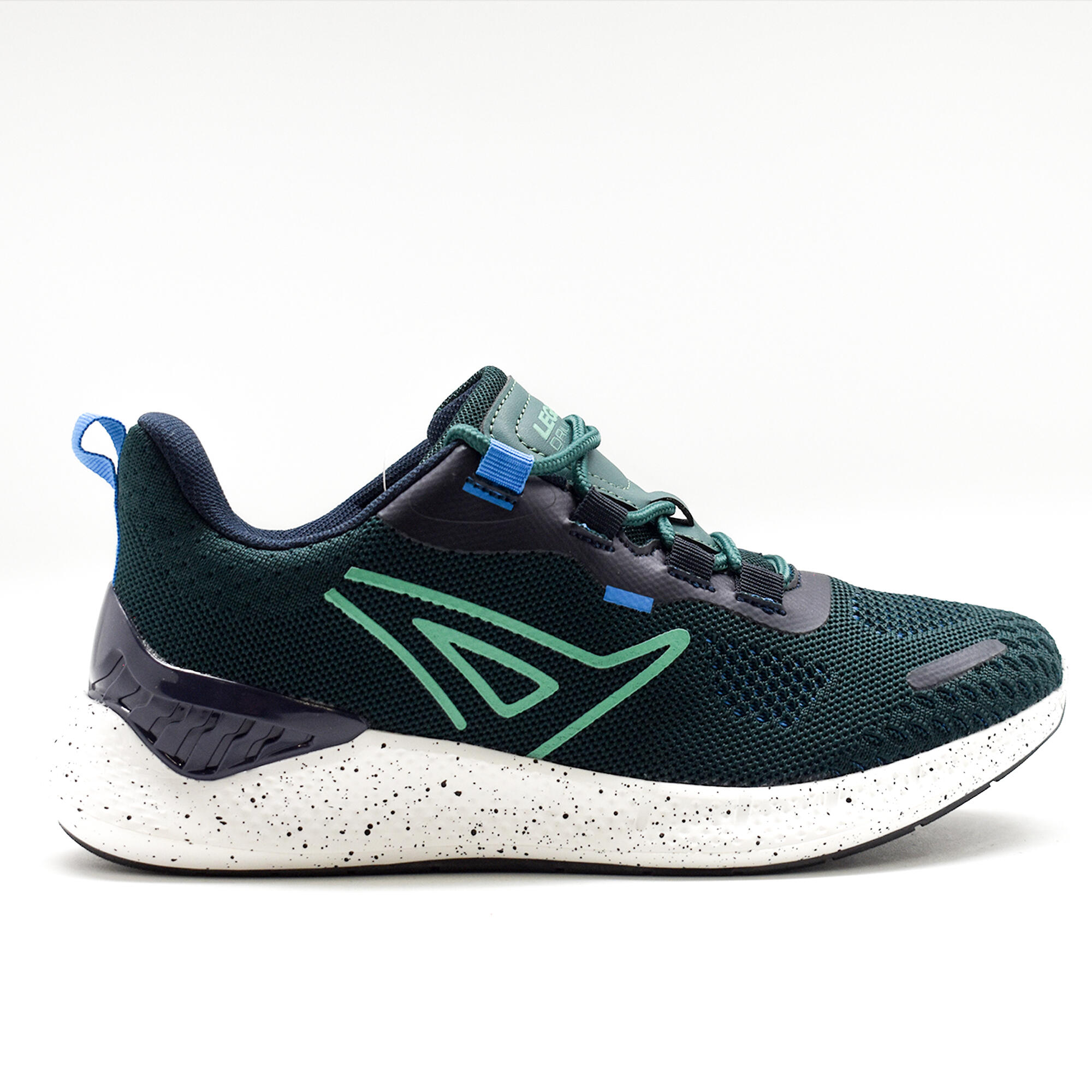 Hardloopschoenen DRILLED donker aquagroen 3/7