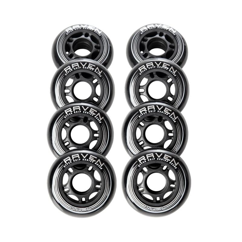 8x Kółka do rolek 72mm + 16x Łożyska Raven Abec7