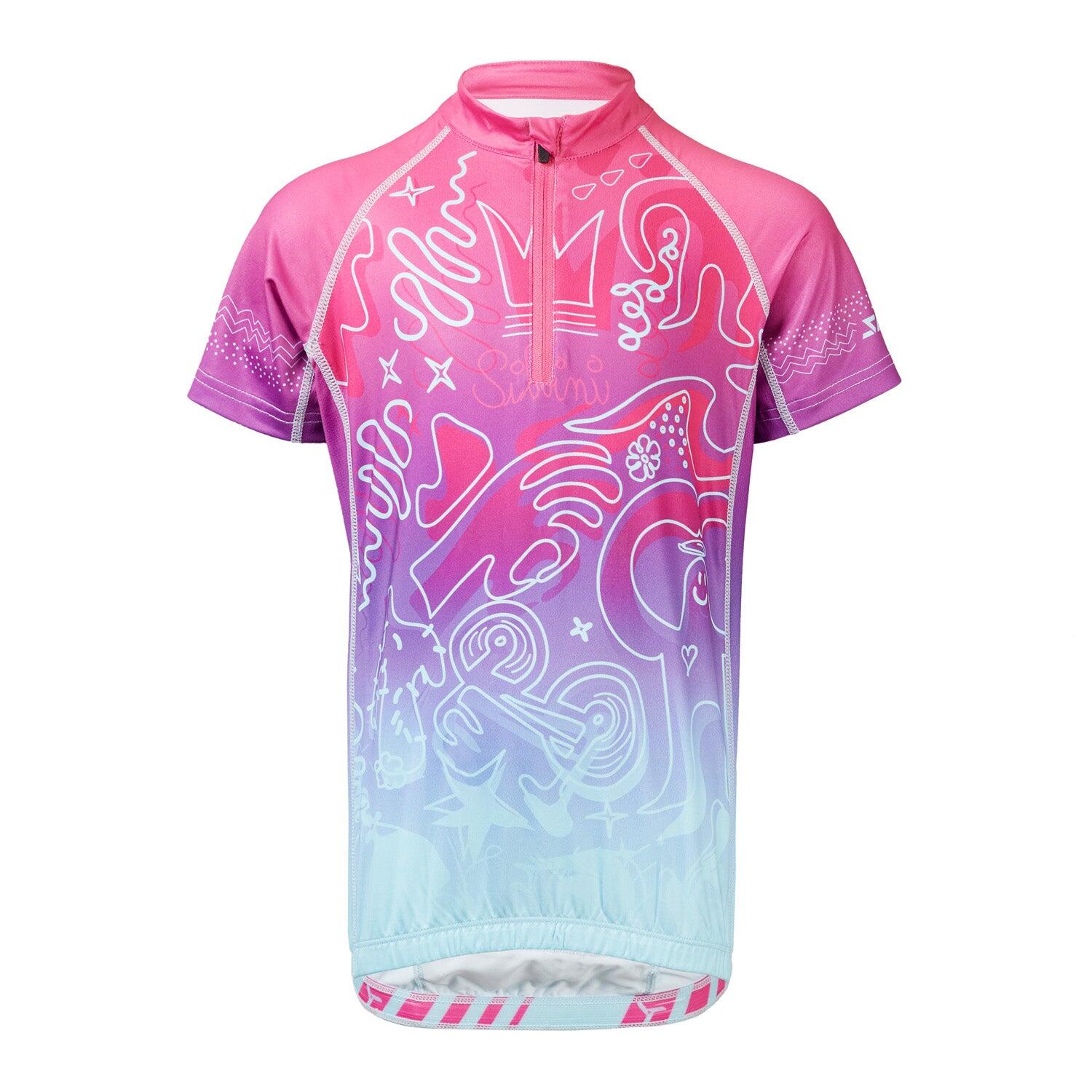 SILVINI Scrivia CD1434 fuchsia-turquoise 122-128